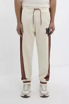 Джоггеры хлопковые с лампасами HUGO BLUE