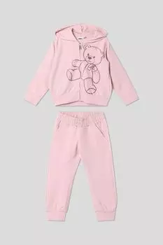 Спортивный костюм хлопковый с принтом IDO