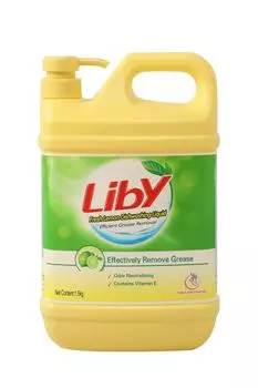 Средство для мытья посуды Лимон, 1,5 кг Liby