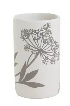 Стакан для ванных принадлежностей Fiore Grigio COINCASA