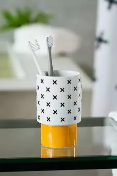 Стакан для зубных щеток керамический Memphis Moroshka