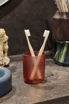 Стакан для зубных щеток стеклянный Barentsevo more Moroshka