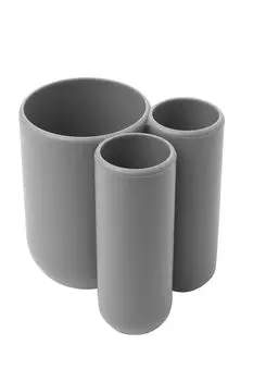 Стакан для зубных щёток Touch Tb Umbra