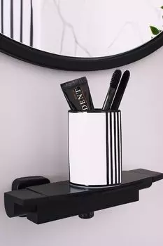 Стакан керамический для ванных принадлежностей Grafica Moroshka