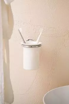 Стакан настенный для зубных щеток Lirio Moroshka