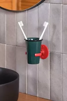 Стакан настенный для зубных щеток Trud Moroshka