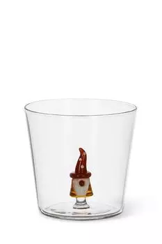 Стакан стеклянный с декором Gnomo COINCASA