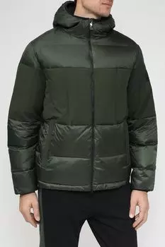 Стеганая куртка с капюшоном Ea7