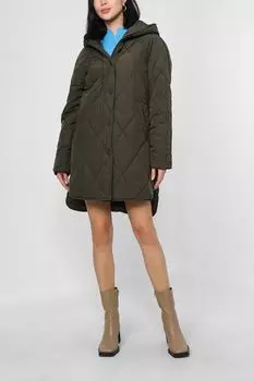 Стеганая куртка с капюшоном Perspective