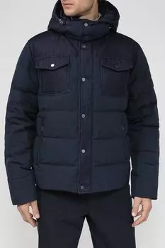 Стеганая куртка с накладными карманами MARCO DI RADI