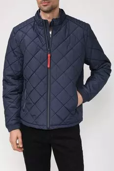 Стеганая куртка с воротником стойка LERROS