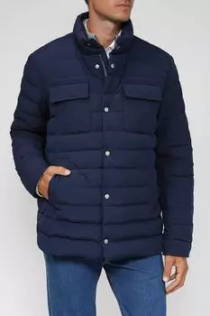 Стеганая куртка с воротником-стойкой D.Molina