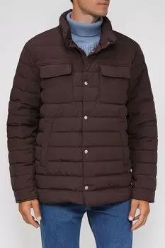 Стеганая куртка с воротником-стойкой D.Molina