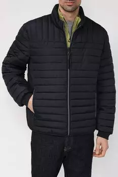 Стеганая куртка с воротником-стойкой LERROS