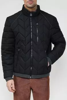 Стеганая куртка с воротником-стойкой LERROS