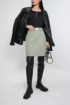 Стеганая мини юбка Comma