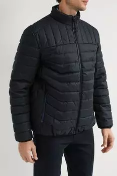 Стеганная куртка с воротником стойка Esprit Casual