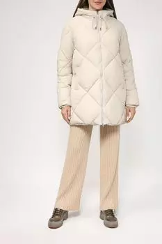 Стеганый пуховик с капюшоном BELUCCI