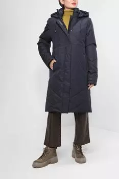 Стеганое пальто с капюшоном Maritta