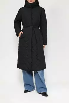 Стеганое пальто с воротником-стойкой Auranna