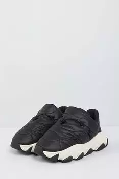 Стеганые кроссовки на массивной подошве Ash