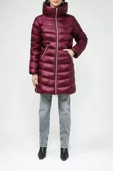 Стеганый пуховик с капюшоном Emme Marella