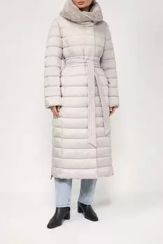 Стеганый пуховик с меховым воротником Gerry Weber