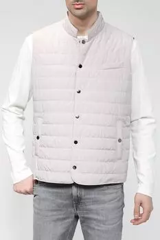 Стеганый жилет с воротником-стойкой D.Molina