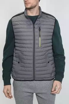 Стеганый жилет с воротником-стойкой LERROS