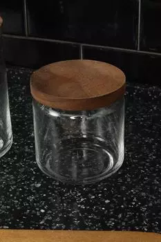 Стеклянная банка для хранения с крышкой 21maison