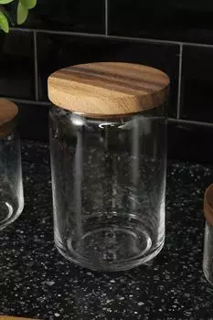 Стеклянная банка для хранения с крышкой 21maison