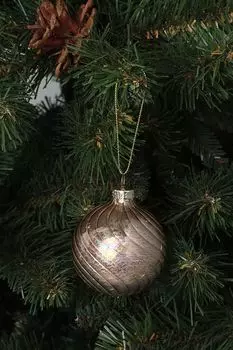 Стеклянная елочная игрушка GOODWILL