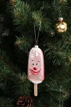 Стеклянная елочная игрушка GOODWILL