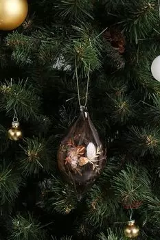 Стеклянная елочная игрушка GOODWILL