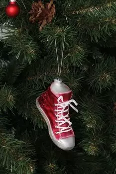 Стеклянная елочная игрушка Кеды Holiday Classics