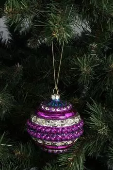 Стеклянная елочная игрушка Kersten