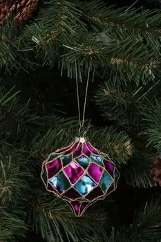 Стеклянная елочная игрушка Kersten