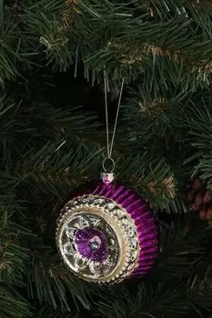 Стеклянная елочная игрушка Kersten