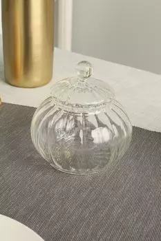 Стеклянная сахарница COINCASA
