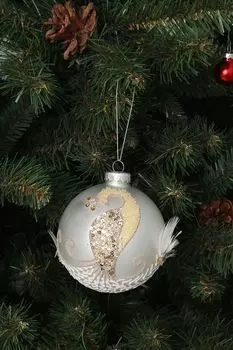 Стеклянный елочный шар GOODWILL