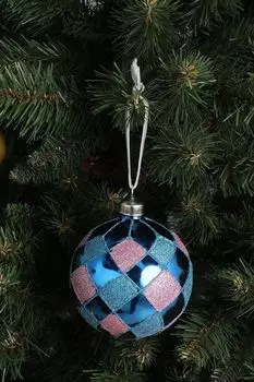 Стеклянный елочный шар Karlsbach