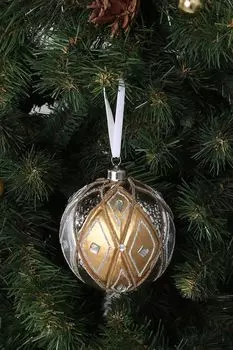 Стеклянный шар в сетку Karlsbach