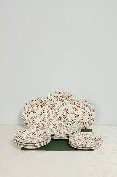 Столовый сервиз из 18 предметов с принтом Bacche COINCASA