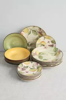 Столовый сервиз из керамики 18 предметов Zagara Tognana