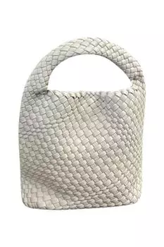 Сумка хобо плетеная Abricot