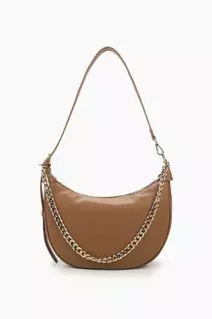 Сумка хобо с цепочкой Abricot