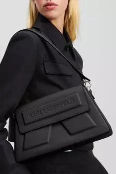 Сумка хобо кожаная Ikon Karl Lagerfeld