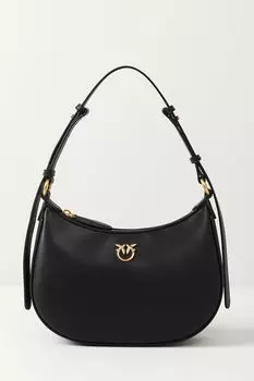 Сумка хобо кожаная Love Bag Half Moon Pinko