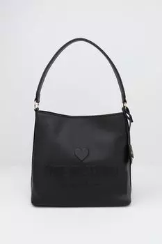 Сумка хобо кожаная Love Emobossed Love Moschino