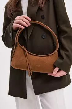 Сумка-хобо Nicole suede LUCCA